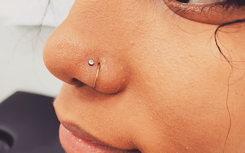 Double Nose Piercing: A Guide to Stylish Facial Piercings
