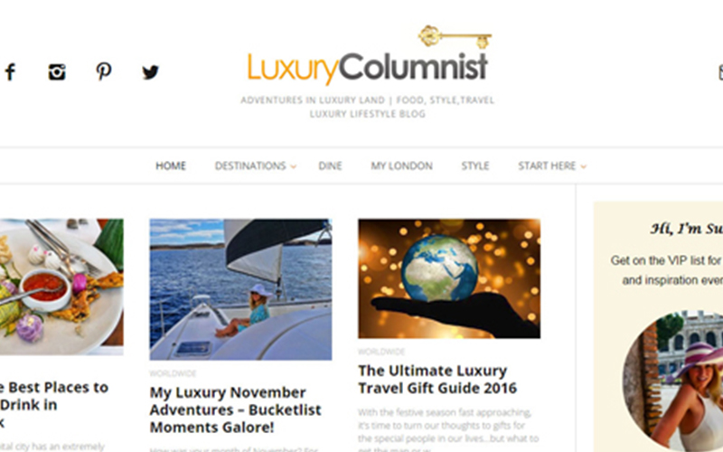 luxury columnist adventures in luxury land food style travel luxury lifestyle blog
