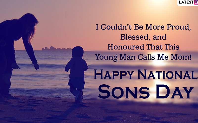 when is national sons day in 2022